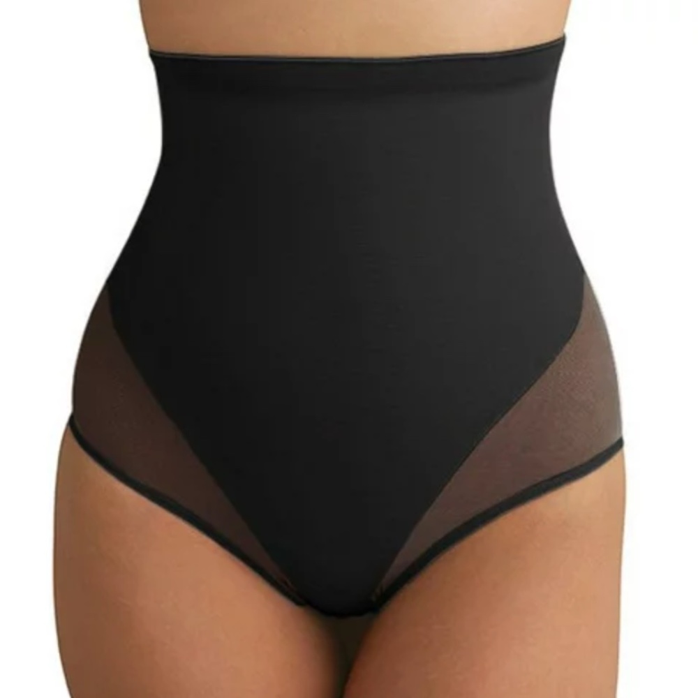 TC Fine Intimates Sheer Shaping & Comfort Hi-Waist Brief, size XL